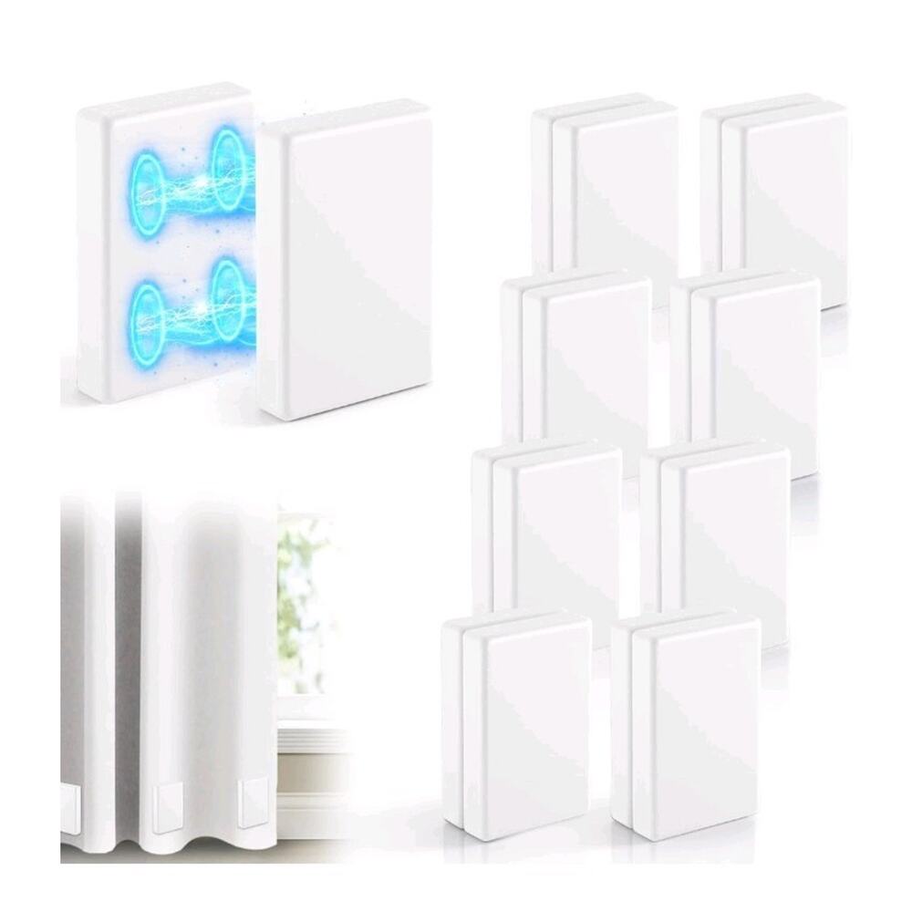 16 PCS Outdoor Curtain Weights 8 Pairs Heavier Magnetic Drapery Weights 2.4LB S - Picture 2 of 2